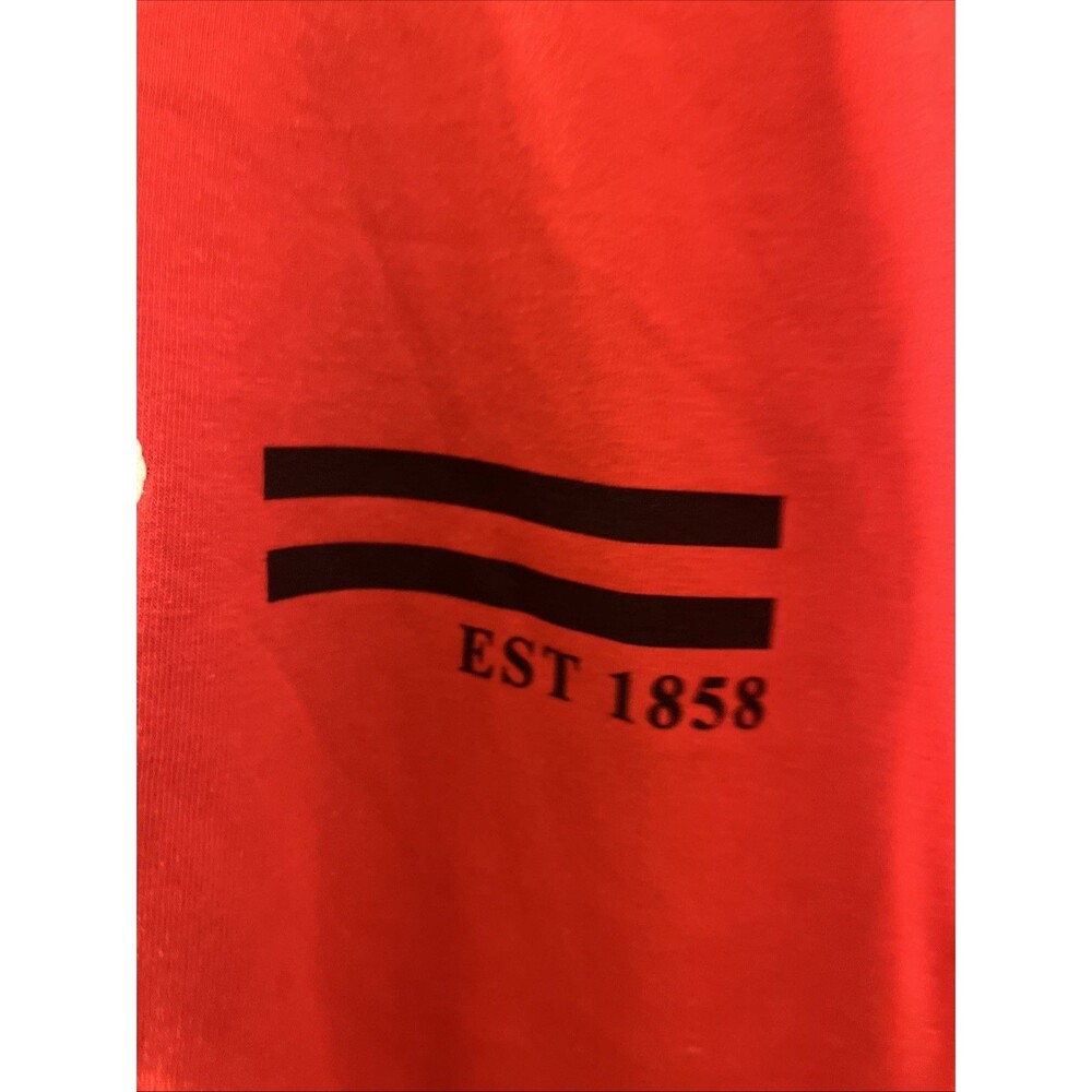 Vintage Starter Iowa State ISU Cyclones Est. 1858 Graphic T-Shirt Red Mens 2XL - Picture 13 of 15